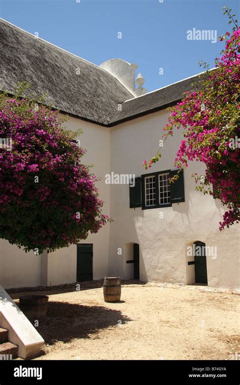 A Manor House at Groot Constantia Winefarm in Cape Town, South Africa Stock Photo - Alamy