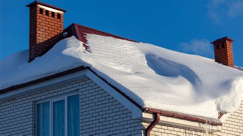 Roof Snow Removal - Should I Do It? - Holencik Exteriors