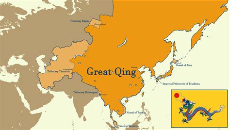 Qing Empire map I made, but never posted. : r/eu4