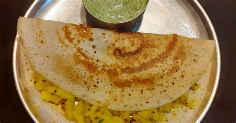 Aloo Masala Dosa Recipe by Jasmin Motta _ #BeingMotta - Cookpad