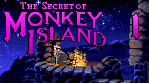 Let's Play Monkey Island 1 #001 [Deutsch] [HD] - Das Intro & die SCUMM-Bar - YouTube