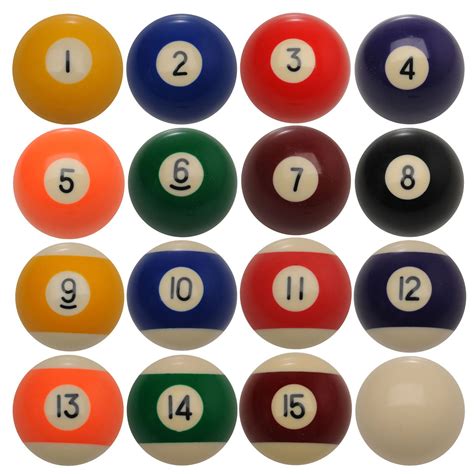 Riley | Riley American Pool Balls Set | Snooker and Pool