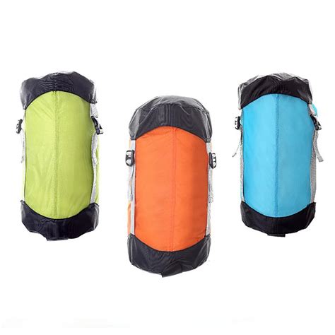 Outdoor S/M/L Waterproof Compression Stuff Dry Sack Sleeping Bag Storage Pack for Camping Hiking ...