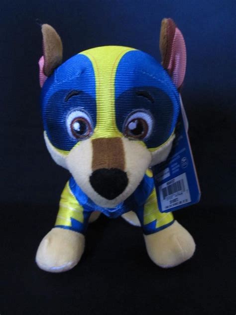 Paw Patrol 8" Mighty Pups CHASE Plush Wal-Mart Exclusive Stuffed Toy ...