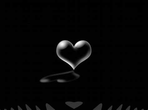 Hearts With Black Backgrounds - Wallpaper Cave