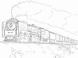Bnsf Train Pages Coloring Pages sketch template