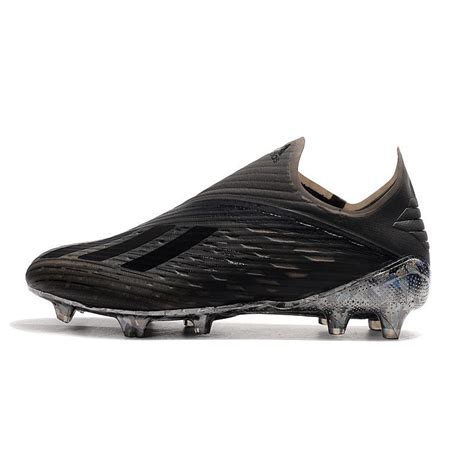 adidas X 19+ FG Dark Script Soccer Cleats Black