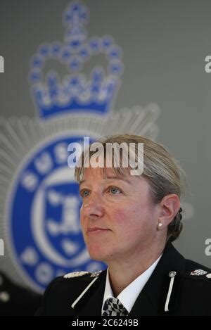 Chief Constable of Sussex Police Jo Shiner at Sussex Police ...