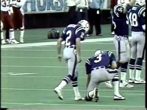 Allegre fair catch kick, Colts-Patriots, 1984 - YouTube