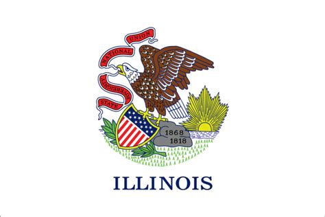 ILLINOIS STATE FLAG - Liberty Flag & Banner Inc.