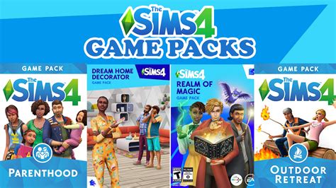 The Sims 4 : Game Packs - The Sims Guide