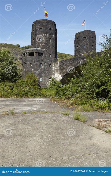 Remagen - the Remagen Bridge with Old Roadway Editorial Photography ...