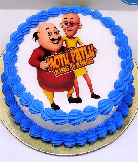 Motu Patlu Birthday Cake Ideas Images (Pictures)