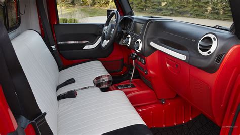 1080x1920 resolution | red and black vehicle interior, Jeep J-12 ...