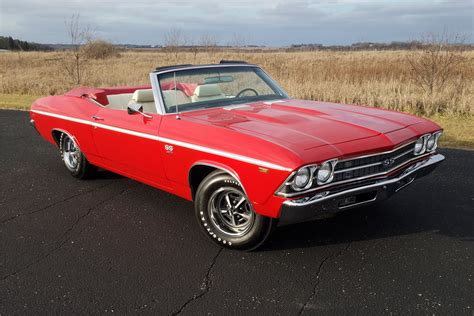 1969 CHEVROLET CHEVELLE SS 396 CONVERTIBLE - Front 3/4 - 201331