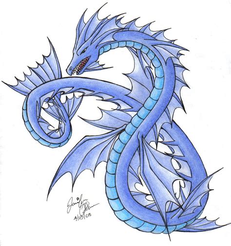 Water Dragon by SkyEmerald on DeviantArt