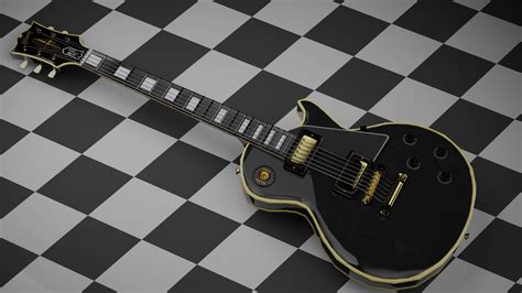 Bocchi the Rock - Bocchi's guitar in Starry : r/3Dmodeling