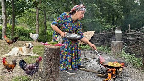 Village Lifestyle In IRAN | Cooking Chicken | Rural Life In Iran - YouTube