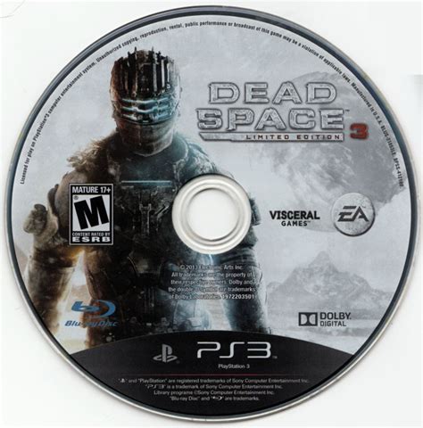 Dead Space 3 (Limited Edition) cover or packaging material - MobyGames