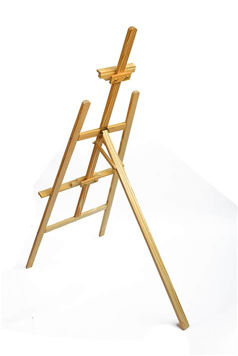 Pine Wood Easel Artist Art Display Painting Shop Tripod Stand Wedding - Games & Hobbies > Games