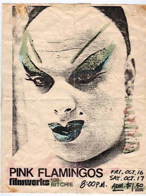 Divine in Pink Flamingos directed by John Waters | Carteles de cine ...