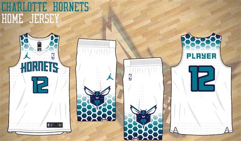 Charlotte Hornets Home Jersey Concept : CharlotteHornets