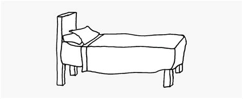 Bed Clipart Bedroom Cartoon Clip Art Getting Dressed Black And White Png Transpa Image Pngitem