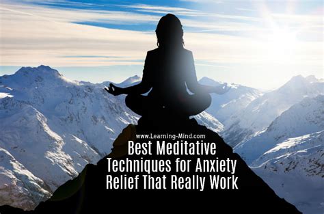 How to Practice Meditation for Anxiety Relief – Techniques That Really Work – Learning Mind