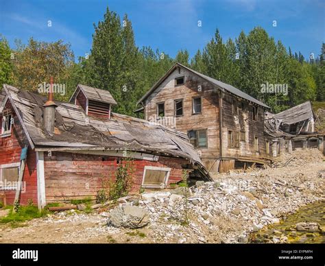 Kennicott Ghost Town Stock Photo - Alamy