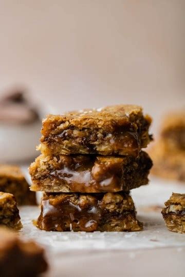 Caramel Oatmeal Bars | Sift With Kima