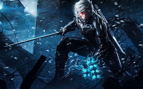 HD wallpaper: male holding sword wallpaper, Raiden, Metal Gear Solid ...