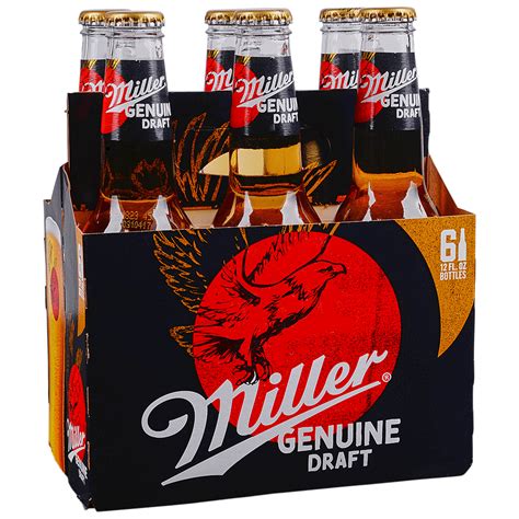 Miller Genuine Draft 6pk 12 oz Bottles - Applejack