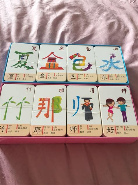 Chinese Characters Pictographic Flashcards, Hobbies & Toys, Books ...