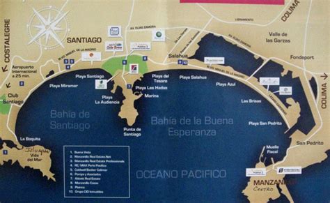 Map of Manzanillo, Colima - MexConnect