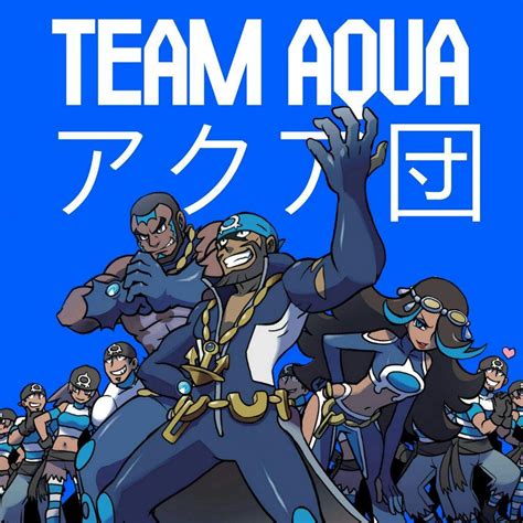 TEAM AQUA ( アクア団 ) | Wiki | Pokémon Amino