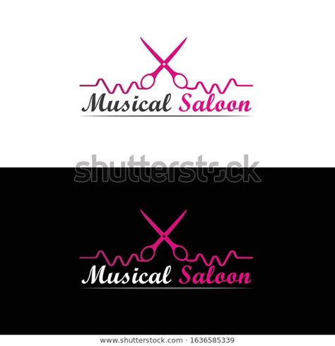 Saloon Logo Design Vector Template Stock Vector (Royalty Free) 1636585339 | Shutterstock | Logo ...