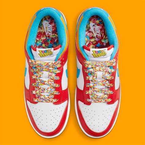 "Fruity Pebbles" Nike Dunk Low LeBron James DH8009-600 | SneakerNews.com