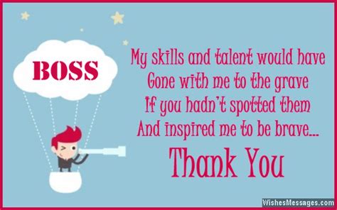 Thank You Notes for Boss: Messages and Quotes to Say Thanks ...