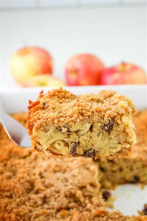 Easy Cinnamon Apple Kugel Recipe