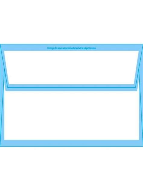 6 3/4 Remittance Envelope Template