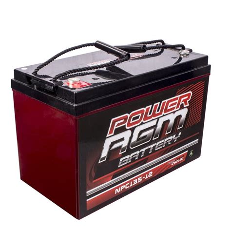 Power AGM 12V 135Ah Deep Cycle Battery