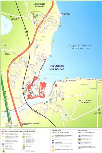 Peschiera del Garda Map - peschiera del garda it • mappery