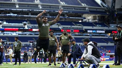 PHOTOS: Scenes From Thursday At The 2023 NFL Scouting Combine