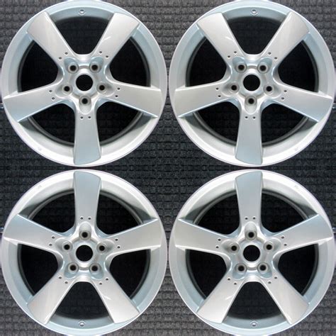 Mazda RX-8 All Silver 18" OEM Wheel Set 2004 to 2008 | eBay