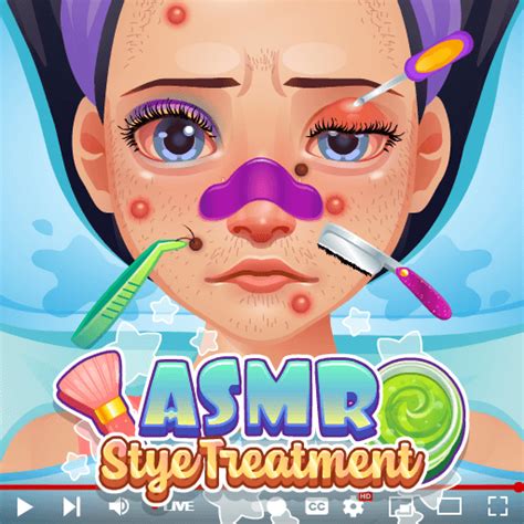 ASMR Stye Treatment 🕹️ Play Free Online Game