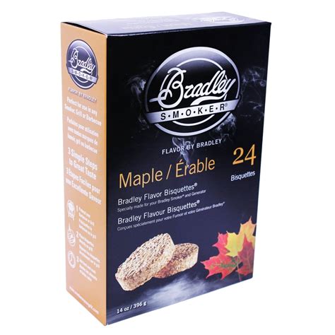 Bradley Smoker Flavor Bisquettes - Maple 24Pk - Walmart.com - Walmart.com