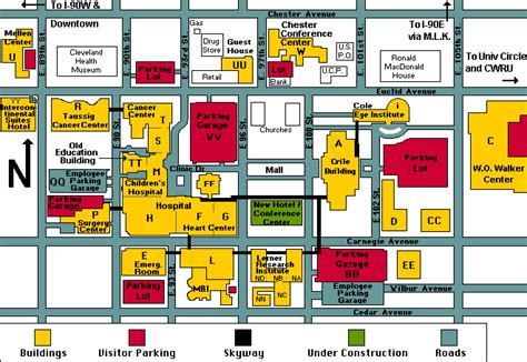 Cleveland Clinic Main Campus Map - Maping Resources