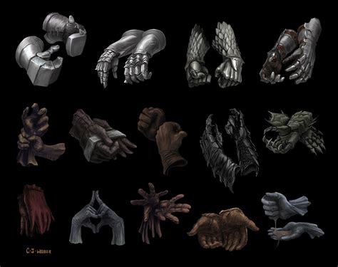 ArtStation - Gauntlets and Gloves