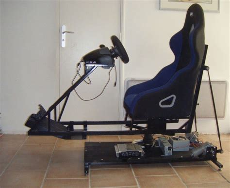 2DOF Motion Simulator with truck wiper motor playseat - | Diy racing ...