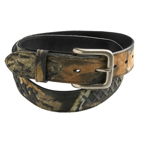 AA&E Leathercraft Camo Belt (For Men) 3015K - Save 60%